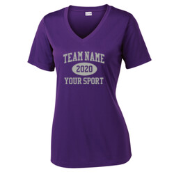 Ladies PosiCharge™ Competitor™ V Neck Tee